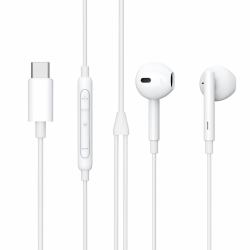 eSTUFF ES652200-BULK casque Avec fil Ecouteurs Appels/Musique USB Type-C Blanc 