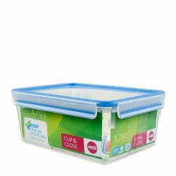 EMSA 508546 boîte hermétique alimentaire Rectangulaire 3,7 L Transparent 6 pièce[s] 