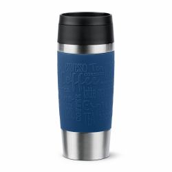 EMSA Travel Mug Classic N2020300 thermos 360 ml Noir, Bleu, Acier inoxydable Acier inoxydable 