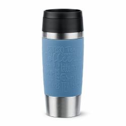 EMSA Travel Mug Classic 36 ml Bleu, Acier inoxydable 