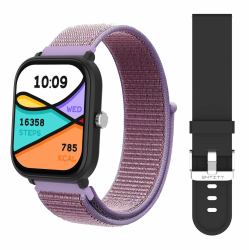 Entity AERO LILAC NYLON STRAP 5,11 cm [2.01"] TFT 48.7 mm Numérique 240 x 296 pixels Écran tactile Noir 