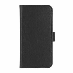 Essentials 1110837 coque de protection pour téléphones portables 17 cm [6.7"] Étui avec portefeuille Noir 