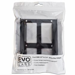 Evo Labs ESHD-2535B Compartiment pour ordinateur Support de montage de disque dur 