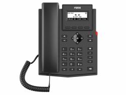 Fanvil X301W téléphone fixe Noir 2 lignes LCD Wifi 