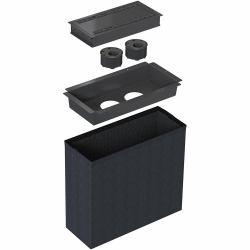 forming function Powerdot Kit SMALL including - 2 x 935-PD10W Powerdots, - Black - Warranty: 12M