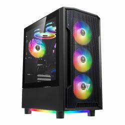 GAMDIAS ATHENA M6 LITE unité centrale Midi Tower Noir 