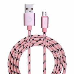 Garbot C-05-10196 câble USB 1 m USB A Micro-USB B Rose 