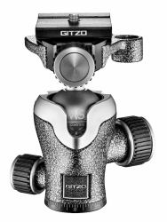 Gitzo GH1382TQD tête de trépieds Noir, Métallique Aluminium 1/4" Balle [forme] 