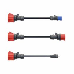 go-e Gemini flex 22 kW Set [16 A - domestic, blue, red] - Warranty: 24M