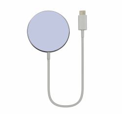 GRATEQ 84801 chargeur d'appareils mobiles Casques, Téléphone portable, Smartwatch Blanc USB Recharge sans fil Intérieure 