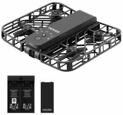 HOVERAir X1 Combo 4 rotors Quadcoptère 2704 x 1520 pixels 1050 mAh Noir 