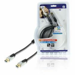HQ 1.8m USB 3.0 A/A câble USB USB 3.2 Gen 1 [3.1 Gen 1] 1,8 m USB A 4,8 Gbit/s 