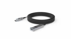 Huddly 7090043790450 câble USB USB 3.2 Gen 1 [3.1 Gen 1] 10 m USB A 5 Gbit/s Noir 