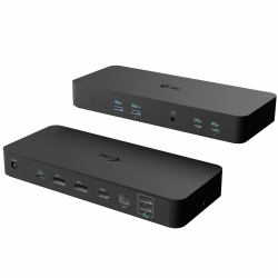 i-tec USB-C Intelligent Triple Display Docking Station + Power Delivery 100W 