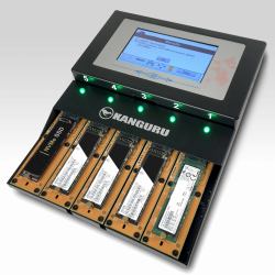 iStorage Kanguru Clone 4 Duplicateur hdd/ssd Noir 4 copies 