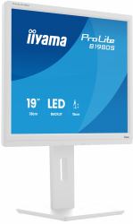 iiyama ProLite B1980S-W1 écran plat de PC 48,3 cm [19"] 1280 x 1024 pixels SVGA LED Blanc 