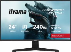 iiyama G-MASTER G2471HS-B1 écran plat de PC 60,5 cm [23.8"] 1920 x 1080 pixels Full HD Noir 