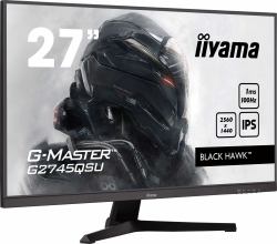iiyama G-MASTER G2745QSU-B2 écran plat de PC 68,6 cm [27"] 2560 x 1440 pixels Wide Quad HD LED Noir 