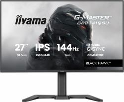 iiyama G-MASTER GB2741QSU-B1 écran plat de PC 68,6 cm [27"] 2560 x 1440 pixels 4K Ultra HD LED Noir 