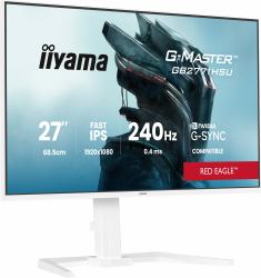 iiyama G-MASTER GB2771HSU-W1 écran plat de PC 68,6 cm [27"] 1920 x 1080 pixels Full HD LCD Blanc 