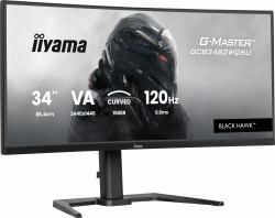 iiyama GCB3482WQSU-B1 écran plat de PC 86,4 cm [34"] 3440 x 1440 pixels UltraWide Quad HD LED Noir 