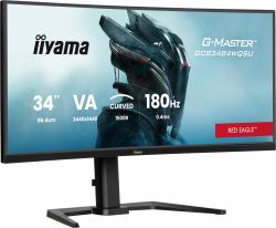 iiyama G-MASTER GCB3484WQSU-B1 écran plat de PC 86,4 cm [34"] 3440 x 1440 pixels UltraWide Quad HD LED Noir 
