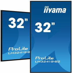 iiyama LH3241S-B2 Écran d'affichage dynamique En forme de kiosk 80 cm [31.5"] LED 350 cd/m² Full HD Noir 24/7 
