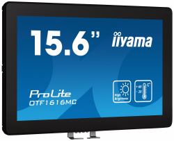 iiyama OTF1616MC-B1 écran plat de PC 39,6 cm [15.6"] 1920 x 1080 pixels Full HD LCD Écran tactile Noir 