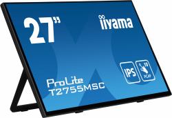 iiyama ProLite T2755MSC-B1 écran plat de PC 68,6 cm [27"] 1920 x 1080 pixels Full HD LED Écran tactile Dessus de table Noir 