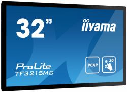 iiyama ProLite TF3215MC-B2 écran plat de PC 80 cm [31.5"] 1920 x 1080 pixels Full HD LED Écran tactile Kiosque Noir 