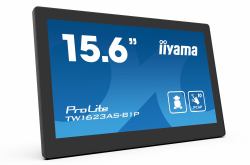 iiyama TW1623AS-B1P Écran d'affichage dynamique Écran plat interactif 39,6 cm [15.6"] Wifi 385 cd/m² Double Full HD Noir Écran tactile Intégré dans le processeur Android 24/7 