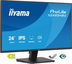 iiyama ProLite X2493HSU-B1 écran plat de PC 60,5 cm [23.8"] 1920 x 1080 pixels Full HD LED Noir 