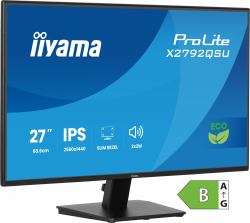 iiyama ProLite X2792QSU-B1 écran plat de PC 68,6 cm [27"] 2560 x 1440 pixels Quad HD LED Noir 