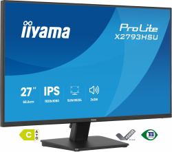 iiyama ProLite X2793HSU-B1 écran plat de PC 68,6 cm [27"] 1920 x 1080 pixels Full HD LED Noir 