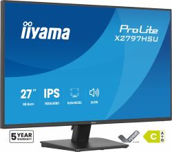 iiyama ProLite X2797HSU-B1 écran plat de PC 68,6 cm [27"] 1920 x 1080 pixels Full HD LED Noir 