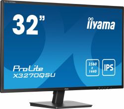 iiyama ProLite X3270QSU-B1 écran plat de PC 80 cm [31.5"] 2560 x 1440 pixels Wide Quad HD LED Noir 