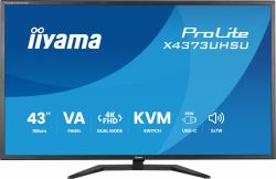 iiyama ProLite X4373UHSU-B2 écran plat de PC 108 cm [42.5"] 3840 x 2160 pixels 4K Ultra HD LED Noir 