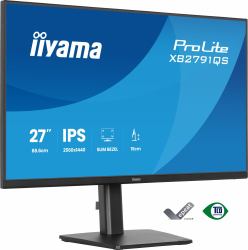 iiyama ProLite XB2791QS-B1 écran plat de PC 68,6 cm [27"] 2560 x 1440 pixels Quad HD LED Noir 