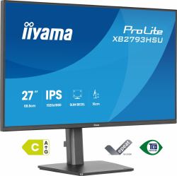 iiyama ProLite XB2793HSU-B1 écran plat de PC 68,6 cm [27"] 1920 x 1080 pixels Full HD LED Noir 