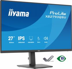 iiyama ProLite XB2793QSU-B1 écran plat de PC 68,6 cm [27"] 2560 x 1440 pixels Quad HD LED Noir 