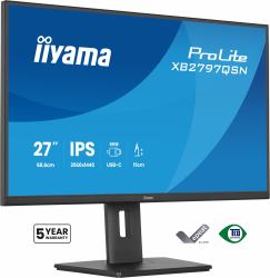 iiyama ProLite XB2797QSN-B1 écran plat de PC 68,6 cm [27"] 2560 x 1440 pixels Quad HD LCD Noir 