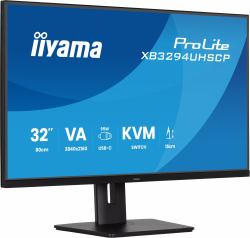 iiyama ProLite XB3294UHSCP-B1 écran plat de PC 80 cm [31.5"] 3840 x 2160 pixels 4K Ultra HD Noir 