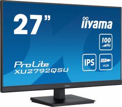 iiyama ProLite écran plat de PC 68,6 cm [27"] 2560 x 1440 pixels Quad HD LED Noir 