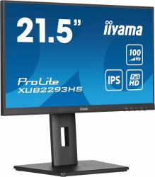 iiyama ProLite XUB2293HS-B6 écran plat de PC 54,6 cm [21.5"] 1920 x 1080 pixels Full HD LED Noir 