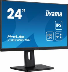 iiyama XUB2492HSU-B6 écran plat de PC 60,5 cm [23.8"] 1920 x 1080 pixels Full HD LED Noir 