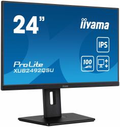 iiyama ProLite XUB2492QSU-B1 écran plat de PC 60,5 cm [23.8"] 2560 x 1440 pixels Quad HD LED Noir 