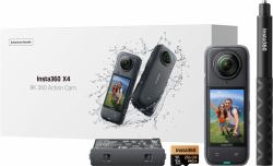 Insta360 X4 Adventure Bundle caméra pour sports d'action 72 MP 8K Ultra HD CMOS 25,4 / 2 mm [1 / 2"] Wifi 500 g 