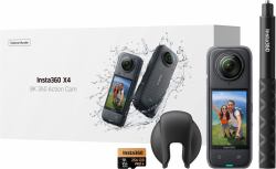 Insta360 X4 Explorer Bundle caméra pour sports d'action 72 MP 8K Ultra HD CMOS 25,4 / 2 mm [1 / 2"] Wifi 500 g 