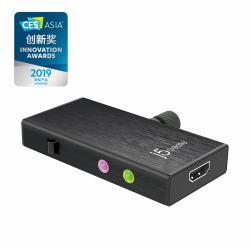 j5create JVA02-N Adaptateur de Vidéo Capture HDMI™ vers USB-C™ avec Power Delivery 