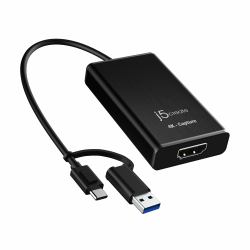 j5create JVA11-N Adaptateur de capture HDMI™ 4K 